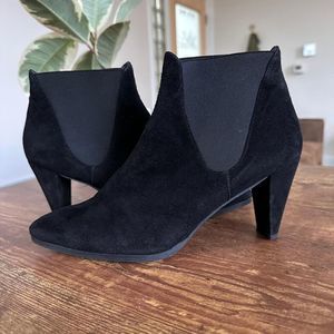 Stuart Weitzman Black Ankle Boots